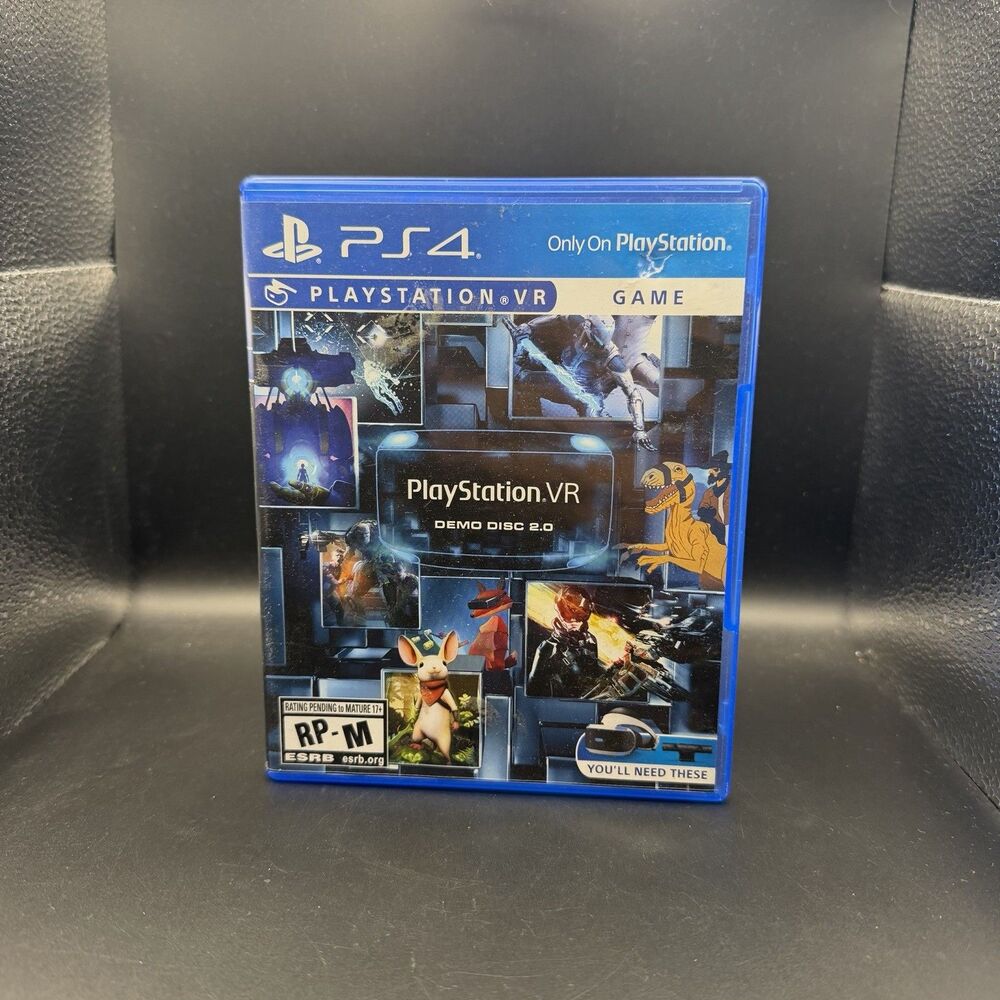 PlayStation VR Demo Disc 2.0 (2017) PSVR Sony PlayStation 4 Game PS4